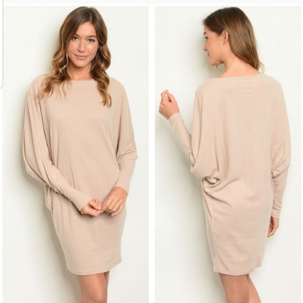 Tunic Shirt Dress, Dolman sleeves.